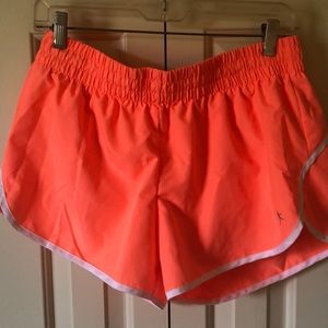 Orange Danskin Now running shorts